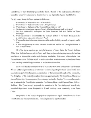 Stow Town Center Phase II Final Report | PDF