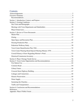 Stow Town Center Phase II Final Report | PDF