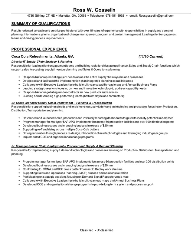 Ross_Gosselin_Resume v17 | PDF