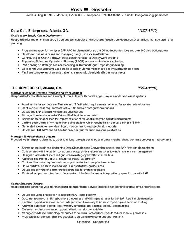 Ross_Gosselin_Resume v17 | PDF