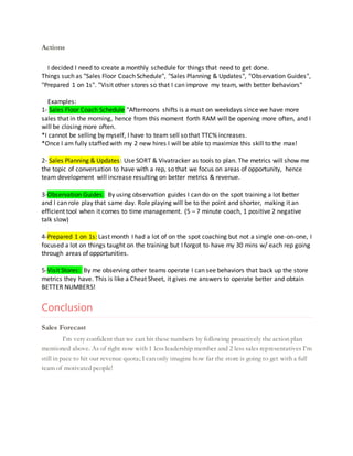 Hialeah Action Plan 4th quater 2015
