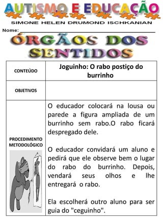 97 projeto os sentidos o jogo do burrinho