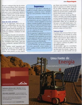 Logística de um concerto de Verão