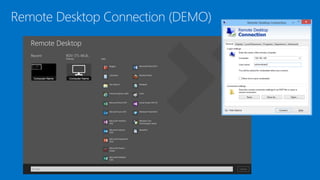 Remote Desktop Connection (DEMO)
Computer NameComputer Name
 