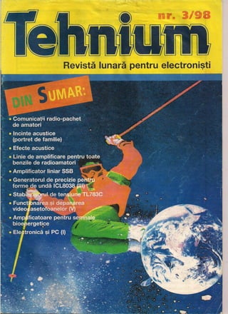 · n . 3/98
Revista lunara pentru electroni~ti
 