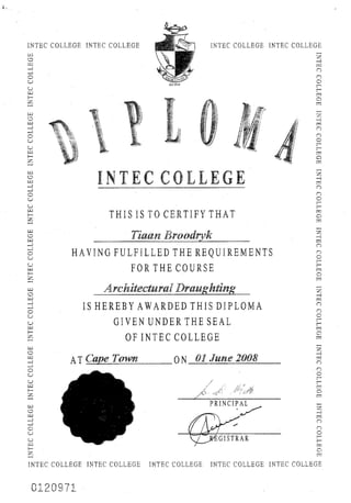 Intec College Diploma3