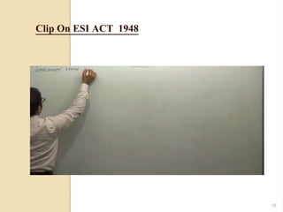 Clip On ESI ACT 1948
18
 