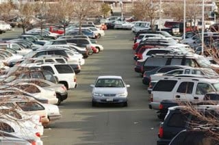 Tips on driving safely in parking lots