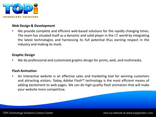 TOPi Technology Solutions Company Profile 2012 (1)