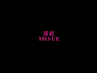 面紙 TISSUE 