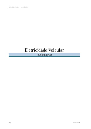 Eletricidade Veicular — Mercedez-Benz
Global Training.
30
Eletricidade Veicular
Sistema PLD
 