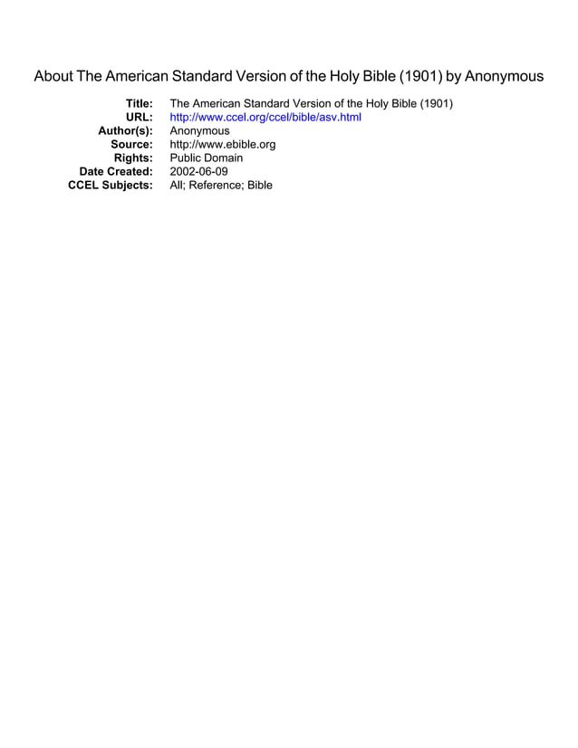 Amplified Bible Version