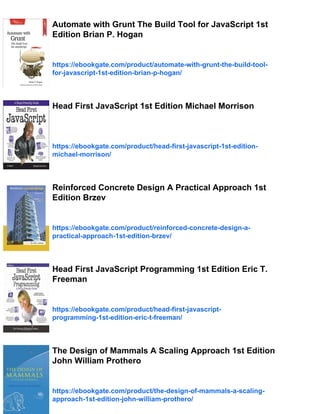 JavaScript Application Design A Build First Approach 1st Edition ...