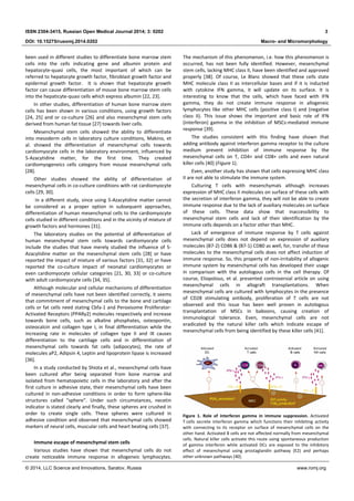 Biology, properties and clinical application of Mesenchymal stem cells ...