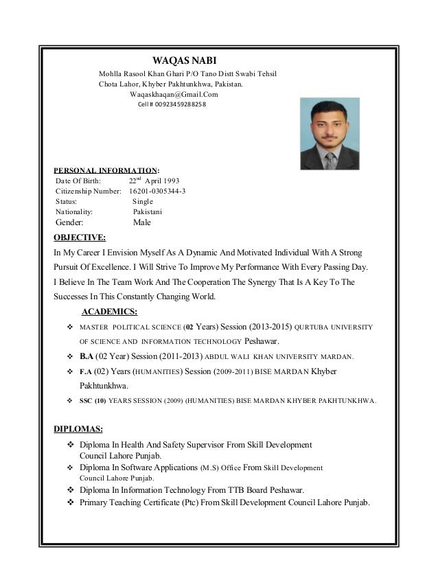 waqas new cv