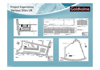 Ben North - Portfolio of Work 24
Project Experience
Various Sites UK
 