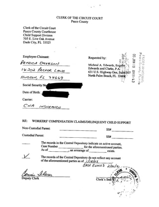 Emerson Settlement Order