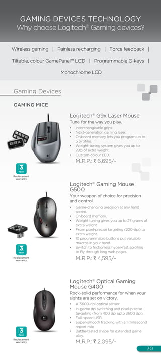 Logitech Pc Set Logitech Digital IT Catalogue | PDF
