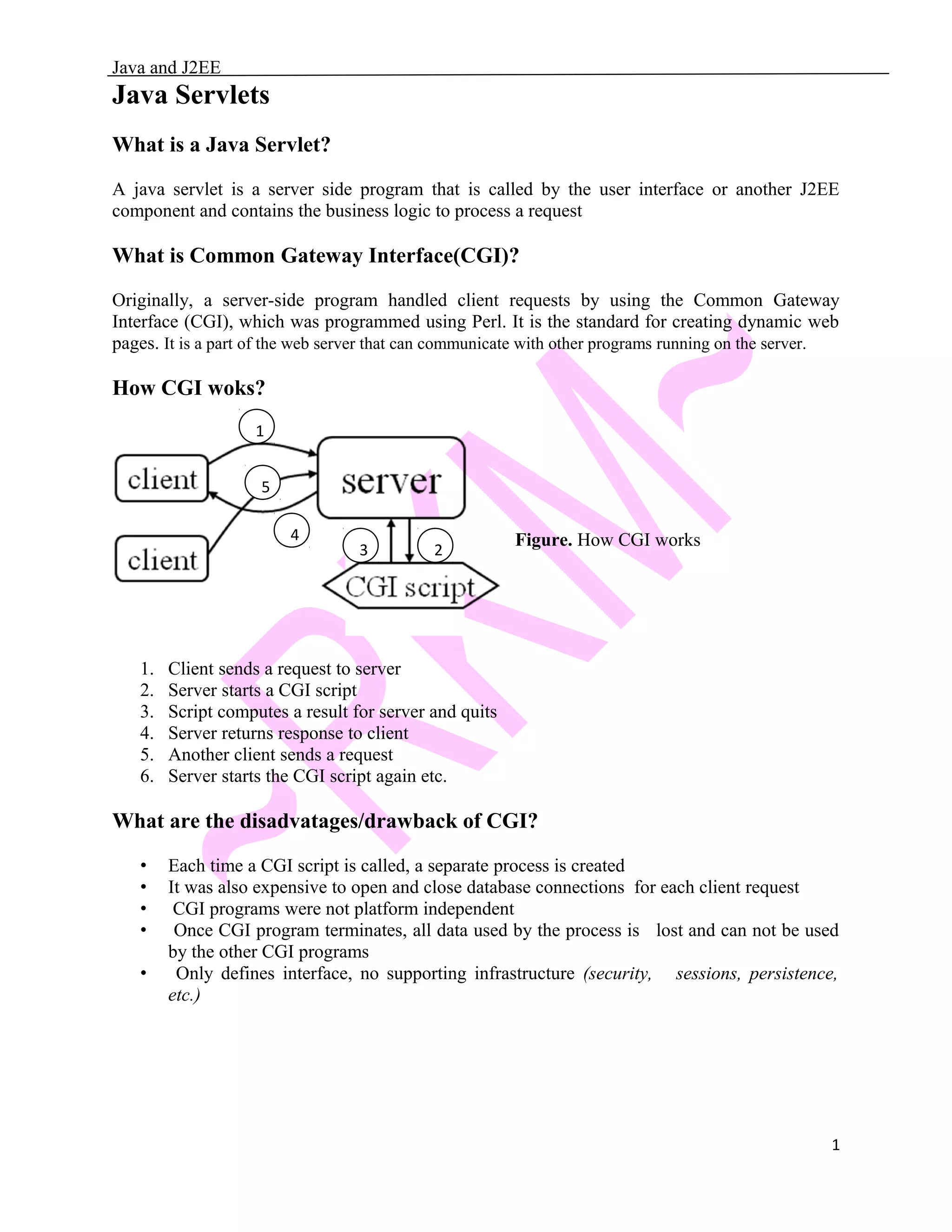 Java Servlets & JSP | PDF