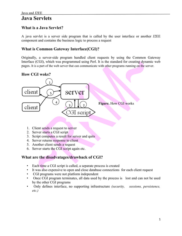 Java Servlets & JSP | PDF