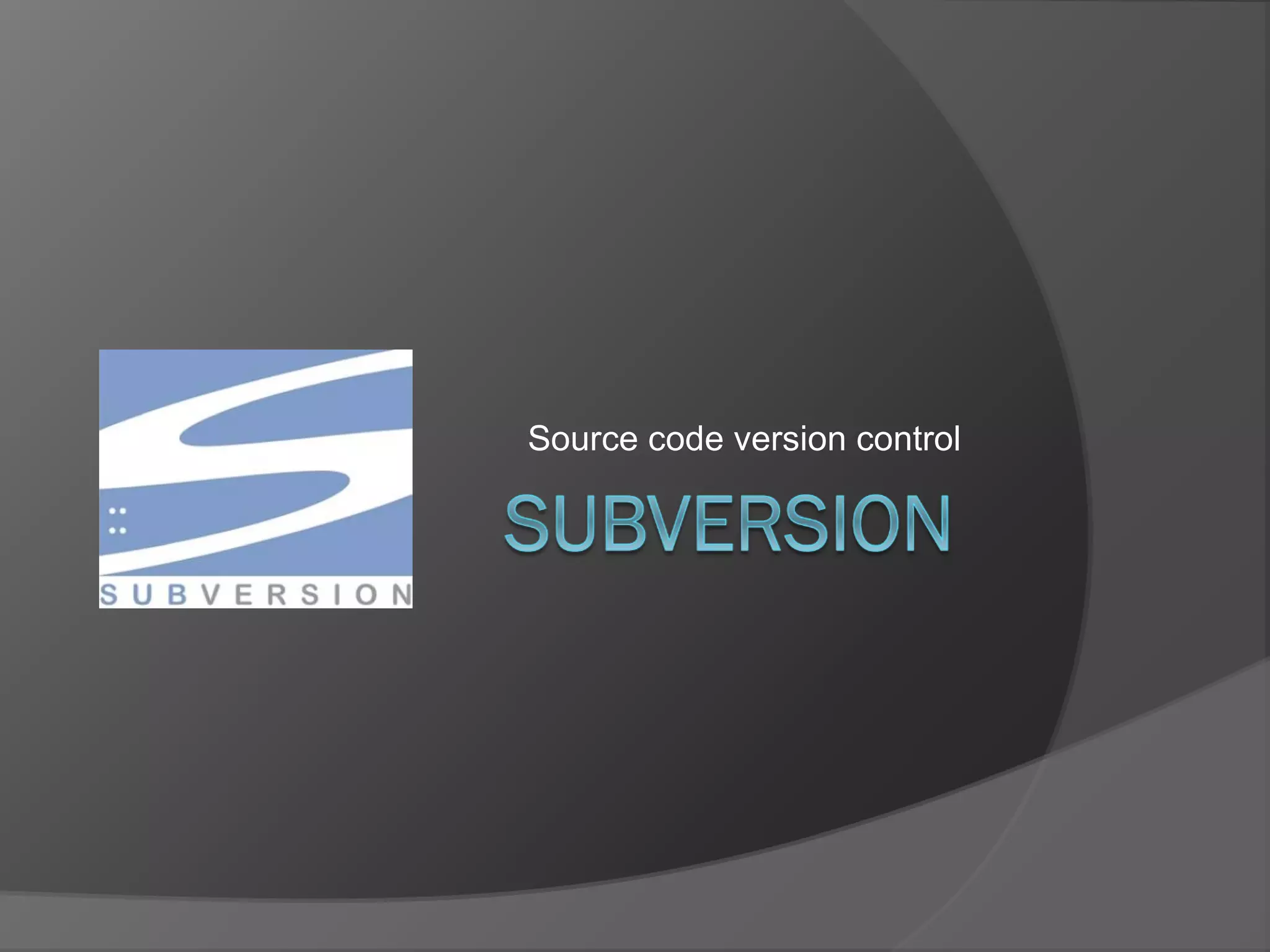 Source code version control 