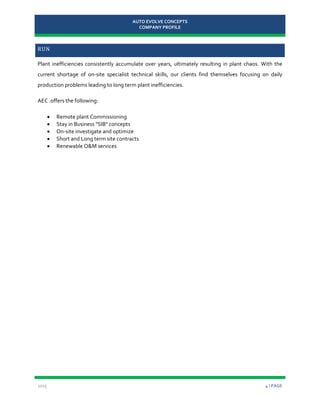 AEC - Extended Profile | PDF