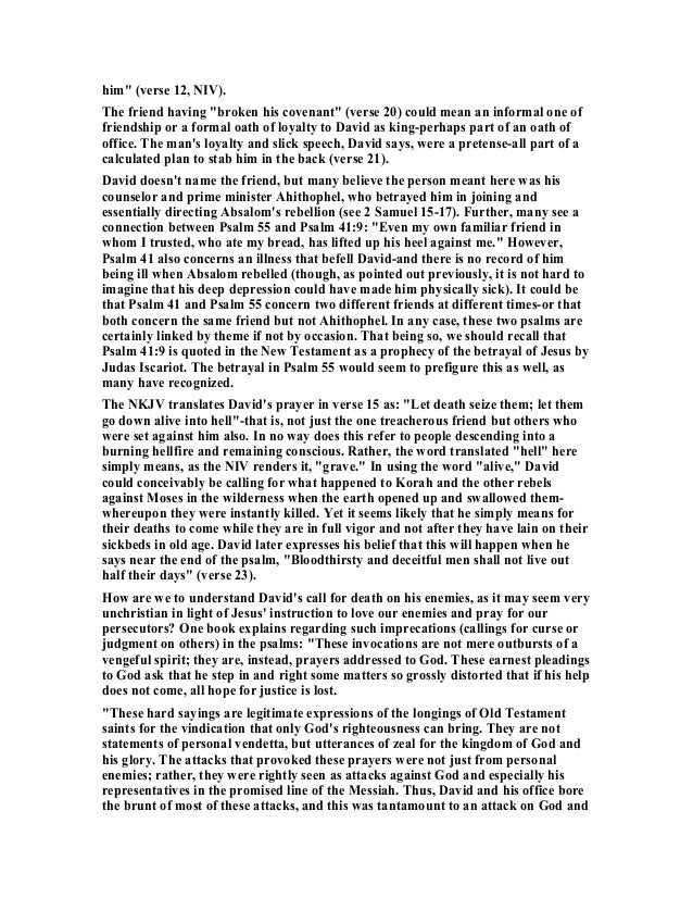 98710758 Psalm 55 commentary verse by verse 98710758-psalm-55-commentary-verse-by-verse