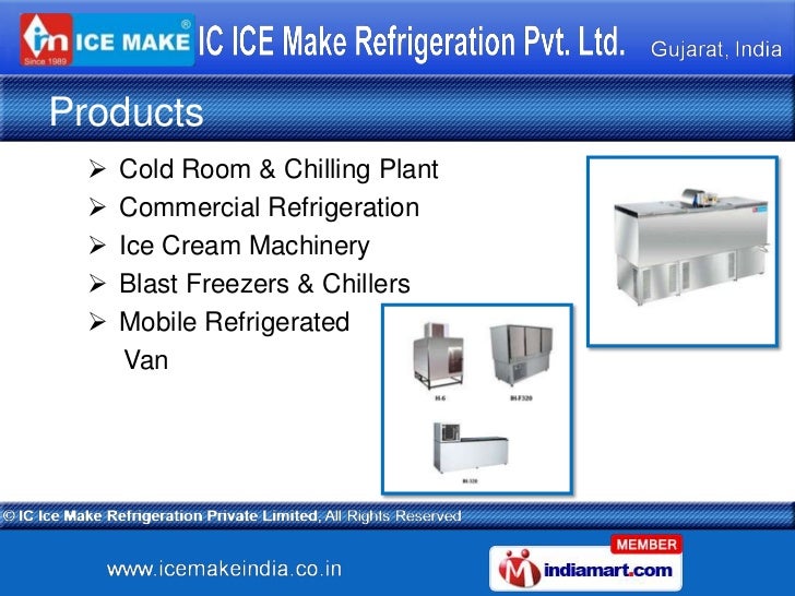 IC Ice Make Refrigeration Private Limited Gujarat India