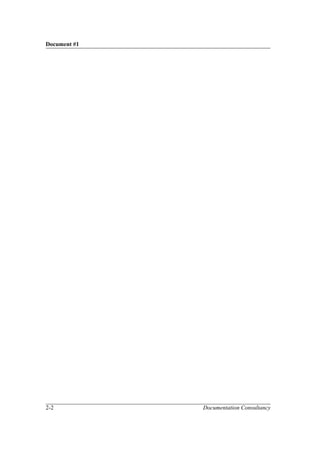 Documentation Plan Example | PDF