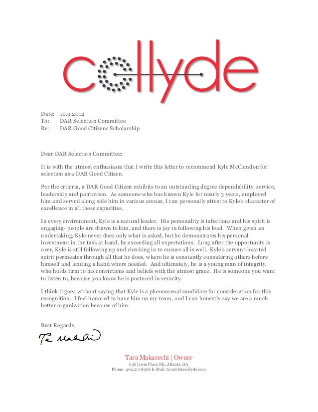 resume cover letter example letter recommendation teacher copy best citizenship letter of recommendation sample