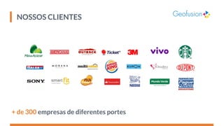 NOSSOS CLIENTES
+ de 300 empresas de diferentes portes
 
