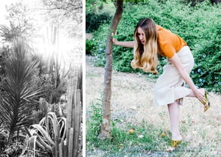 - 4 1 -
T H E I N S P I R A T I O N S
Top Max &Co. | Skirt, Sportmax Défilé, Max Mara | Heels, Giuseppe Zanotti, Fior Boutique.
 