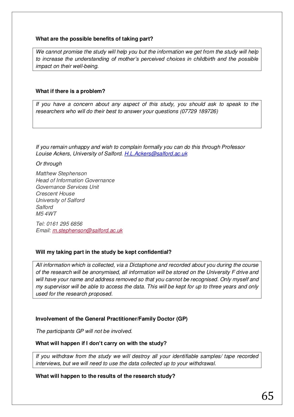 Do Maternity Policies in the UK in practice enable and empower women