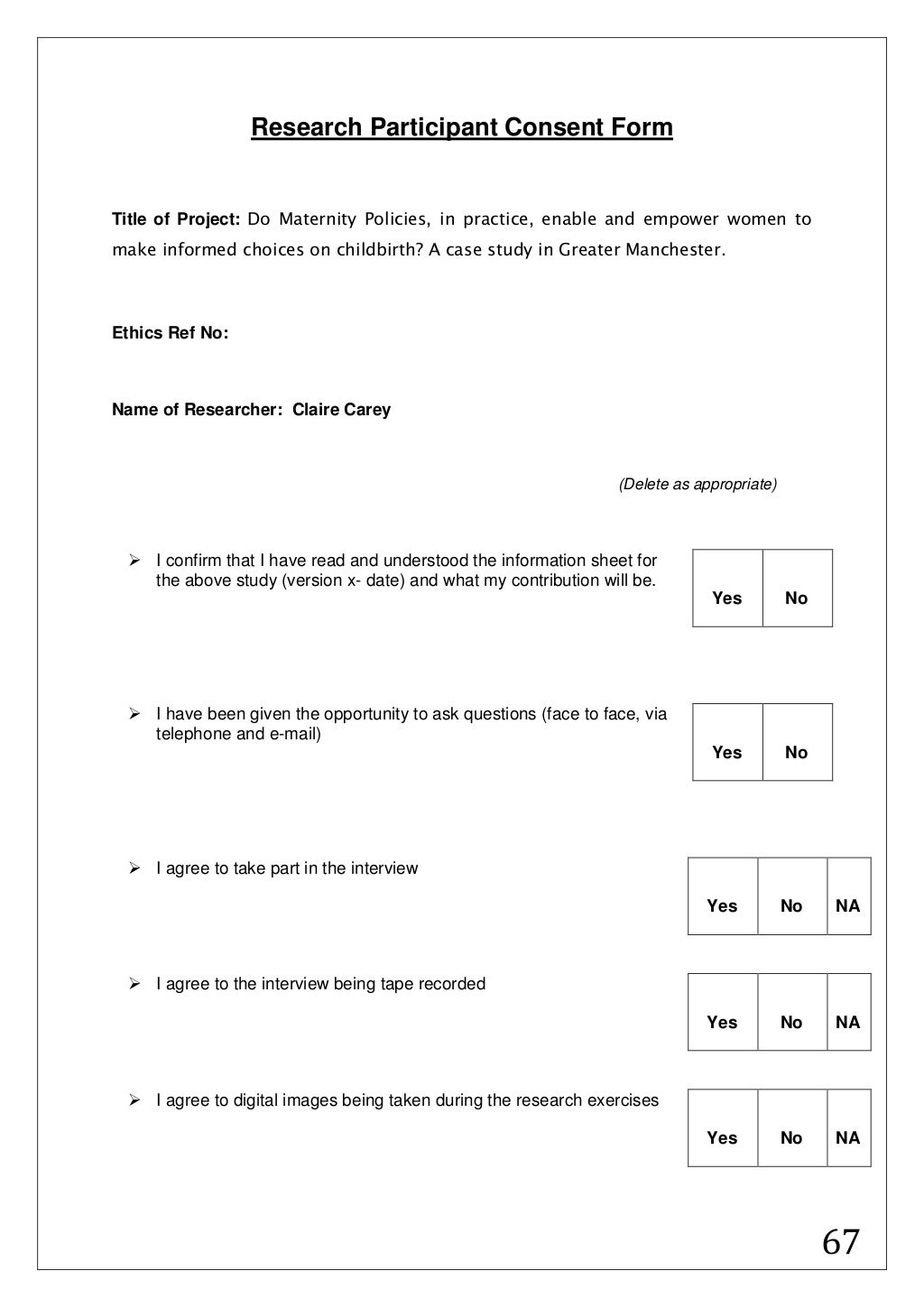 Do Maternity Policies in the UK in practice enable and empower women