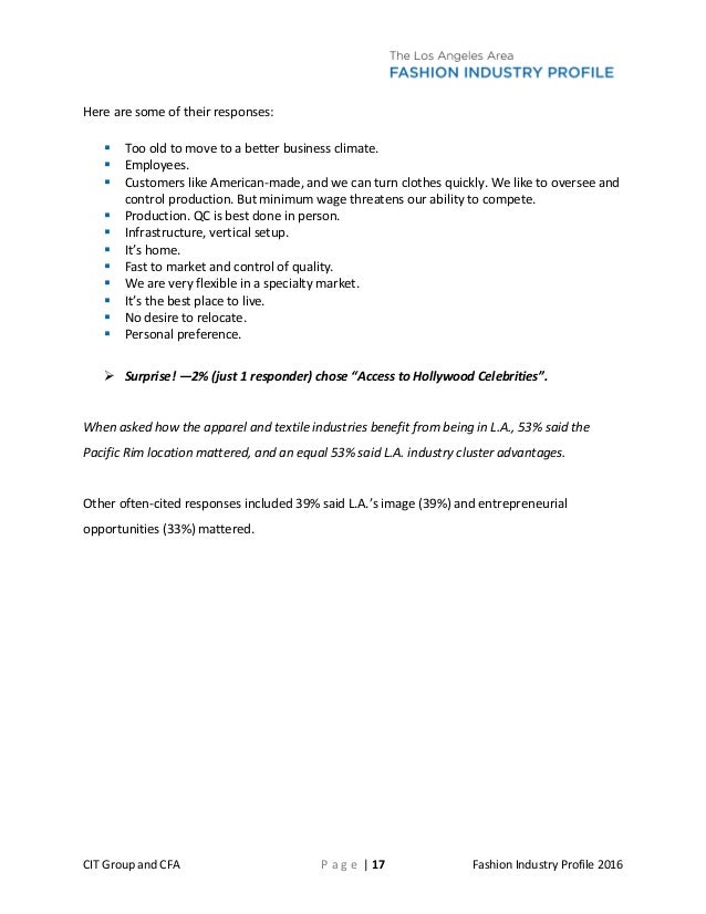 LA Fashion Report Summary Final 020116