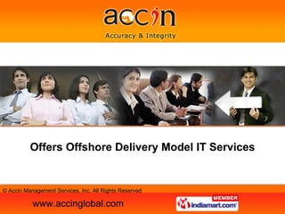 Offers Offshore Delivery Model IT Services 