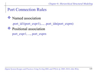 Positional Port Hierarchical Structural Modeling in Verilog HDL for Digital System ...