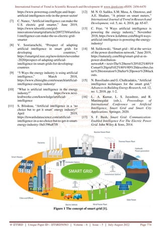 Artificial Intelligence in Smart Grid | PDF