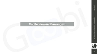 11
Jan
Vonde
&
Ste
ff
en
Hankiewicz,
intranda
GmbH
09.11.2021
Große viewer-Planungen
11
 