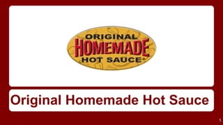Original Homemade Hot Sauce
1
 
