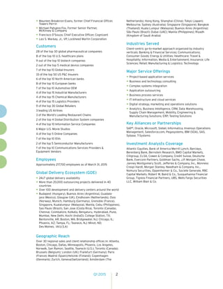 Cognizant Corporate Fact Sheet