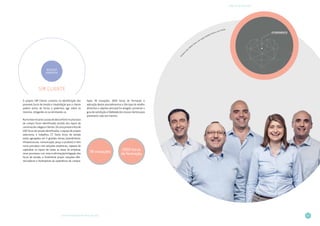 37
PRÉMIOS DE INOVAÇÃO
LIVRO DE INOVAÇÃO NO RETALHO 2014
António
Leite, Delfim
Silva, Luís Lopes, Natália Silveira, Luís Tomás
MENÇÃO
HONROSA
SIM Cliente
O projeto SIM Cliente consistiu na identificação dos
possíveis focos de tensão e insatisfação que o cliente
poderá sentir, de forma a podermos agir sobre os
mesmos, mitigando-os ou eliminando-os.
Numa fase inicial as causas de desconforto no processo
de compra foram identificadas através dos inputs de
centenasdecolegaseclientes.Deumaprimeiralistade
400 focos de tensão identificados, a equipa de projeto
selecionou e trabalhou 27. Estes focos de tensão
estão agrupados em 5 grandes temas (atendimento,
infraestruturas, comunicação, preço e produto) e têm
como princípios criar soluções sistémicas, capazes de
capitalizar os inputs de todas as áreas da empresa;
rever processos com vista à eliminação/mitigação dos
focos de tensão; e finalmente propor soluções dife­
renciadoras e facilitadoras da experiência de compra.
Após 78 inovações, 1000 horas de formação e
aplicação destes procedimentos a 164 lojas do retalho
alimentar, o objetivo principal foi atingido: aumentar o
grau de satisfação e fidelidade dos nossos clientes para
patamares cada vez maiores.
78 inovações
1000 horas
de formação
 