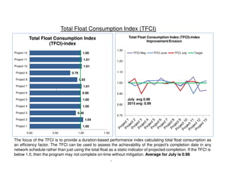 Portfolio Schedule Execution Metrics | PDF