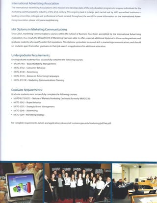 Dr. Hassan AUC GWU Marketing Dept Brochure w strategic goals