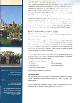 Dr. Hassan AUC GWU Marketing Dept Brochure w strategic goals