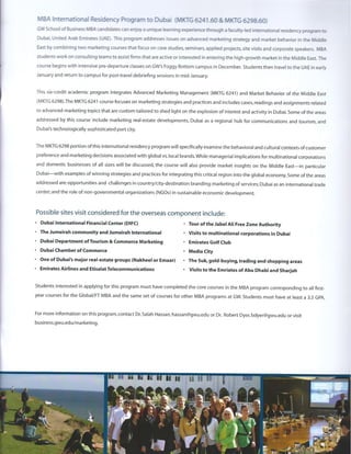 Dr. Hassan AUC GWU Marketing Dept Brochure w strategic goals