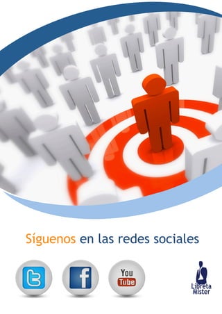 Síguenos en las redes sociales
 