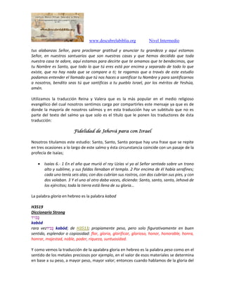 99. salmo 99 santo, santo, santo | PDF