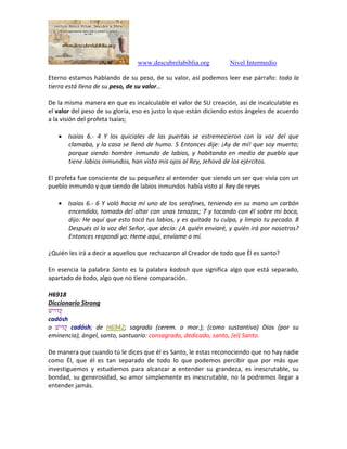 99. salmo 99 santo, santo, santo | PDF