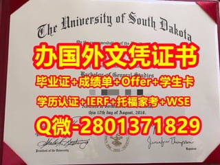 国外学位证书代办南达科他大学文凭学历证书